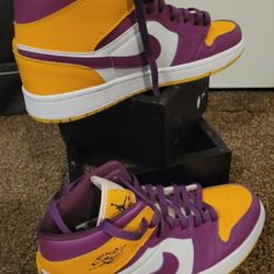 nike air force 1 high lakers og brotherhood