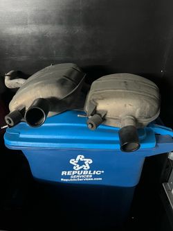 Two OEM Mufflers (BMW)