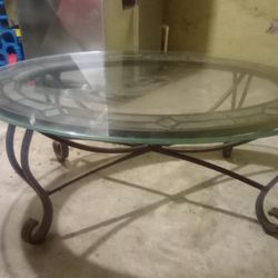 Nice Stoned Glass Coffee Table