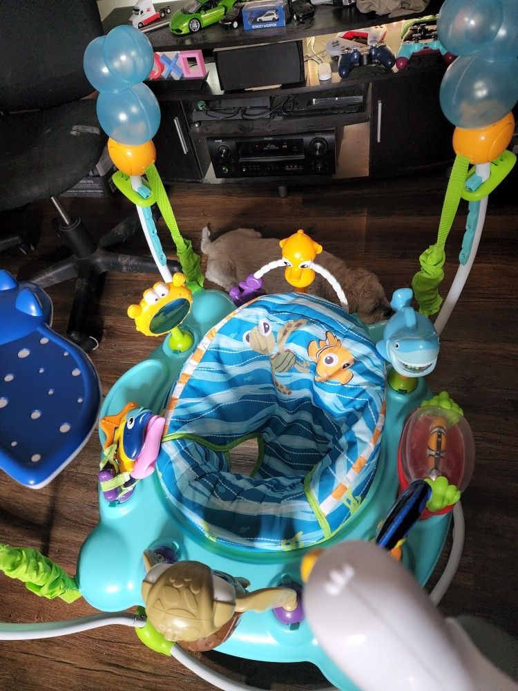 Bright Starts Disney Baby Finding Nemo Sea Of Activities Jumper