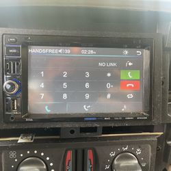 Indash Touchscreen Bluetooth Stereo 