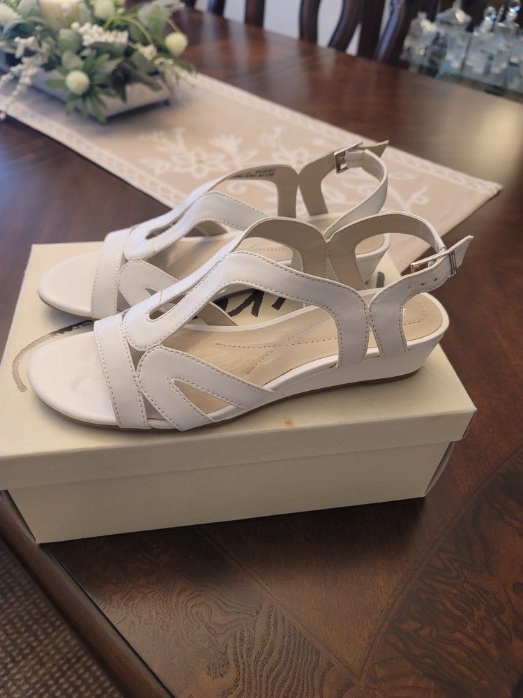 NEW White Women's Sandals