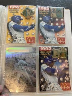 1992 Limited Edition Holograms And Ken Griffey Pins