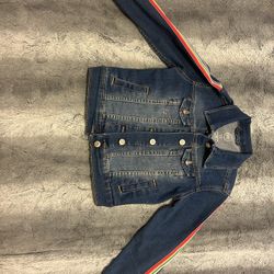 Girls Denim Jacket & Skirt