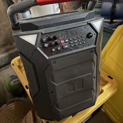 Rock n roller portable speaker