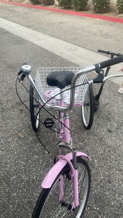Pink trike bike