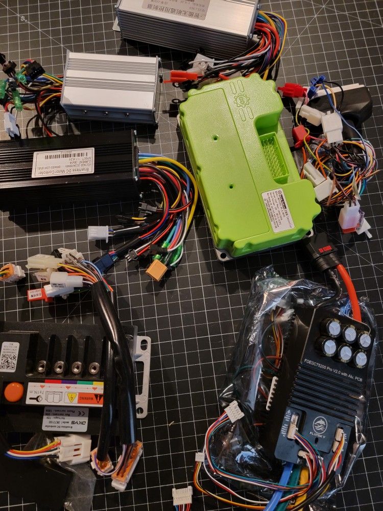 Ebike And EMotorcycle Motor Controllers