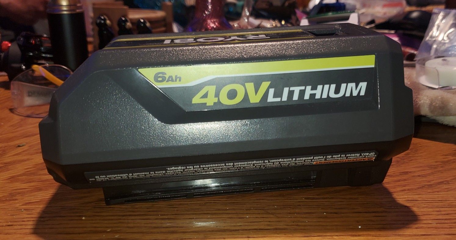 New Ryobi 6 Amp Battery