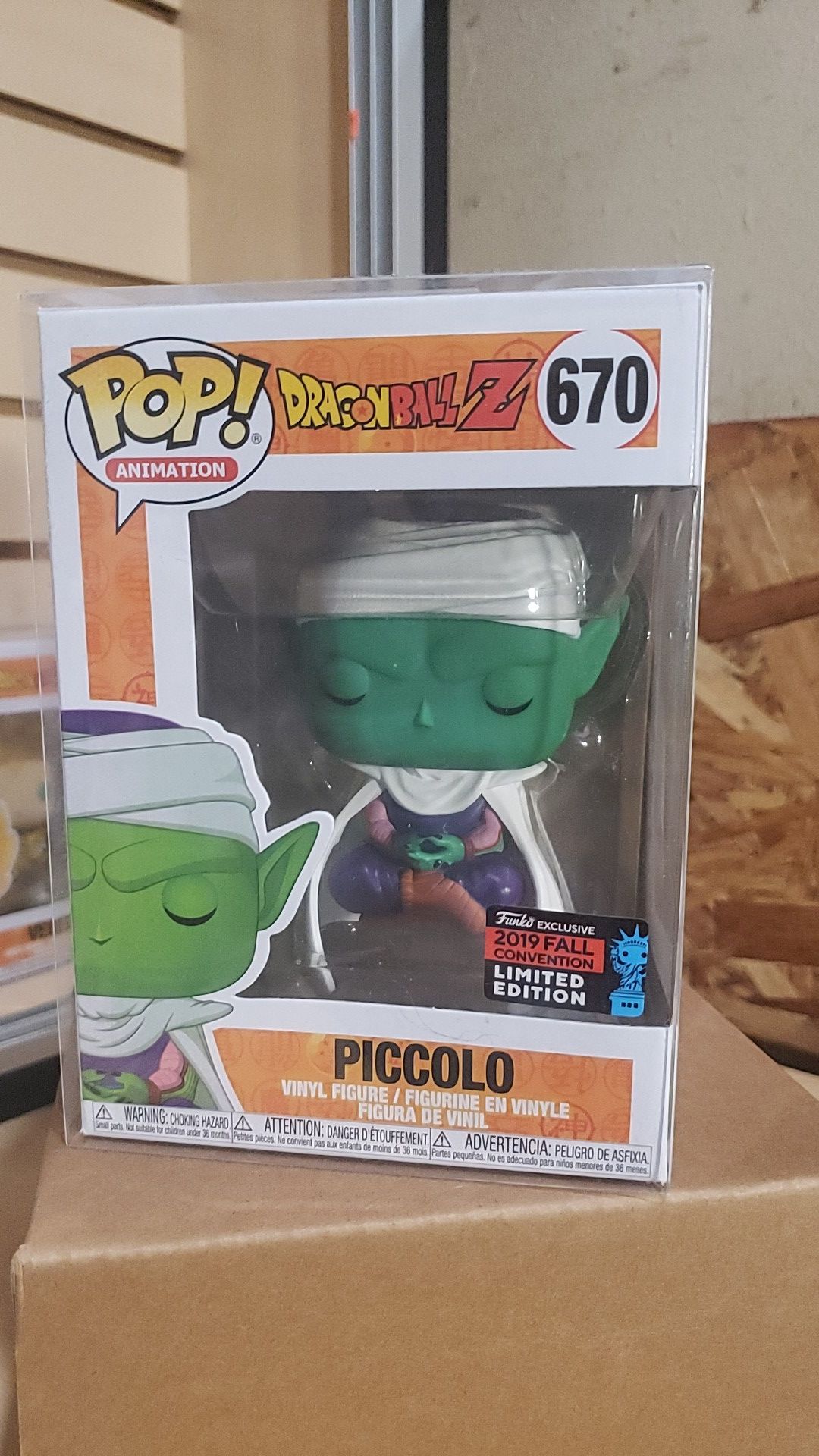 Piccolo 670 Funko Pop! Animation Dragonball Z - NYCC 2019 Shared Gamestop Exclusive