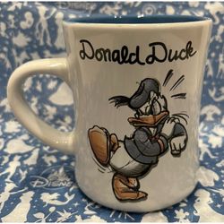NEW Disney Donald Duck Coffee Mug Cup Anchor Hocking Collectors Dash Vintage Christmas Present Xmas Gift