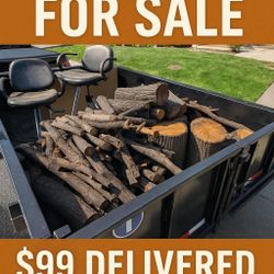 Seasoned Oak Firewood About 1/2 Cord
