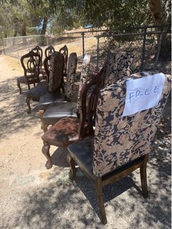 Free dining room chairs