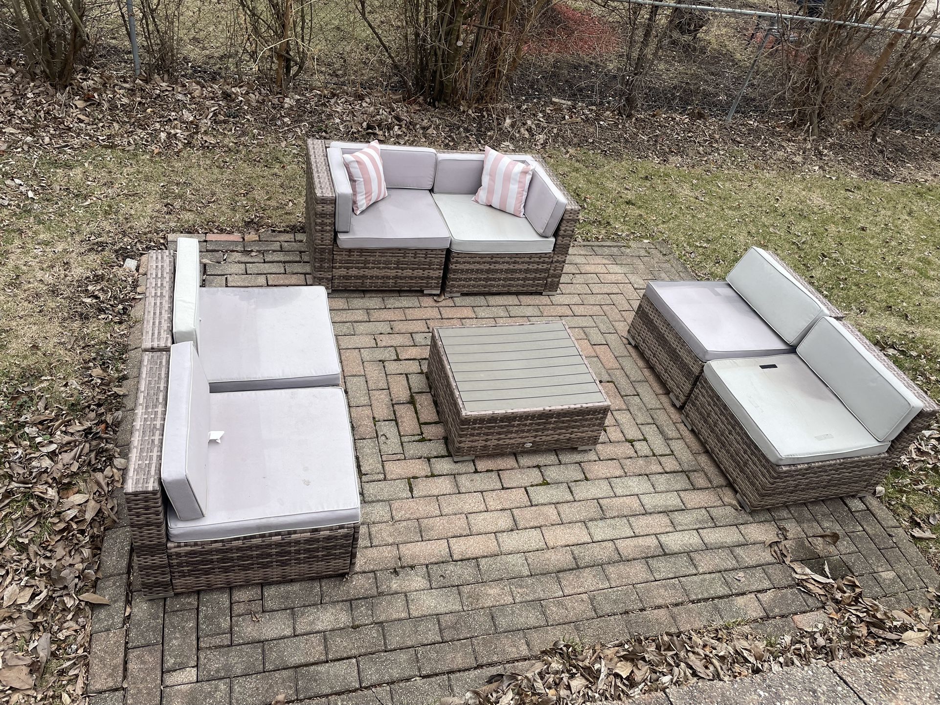 Outsunny 7-Piece Patio Furniture Set