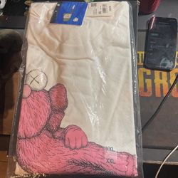 Kaws X Uniqlo Pink XXL Brand New 