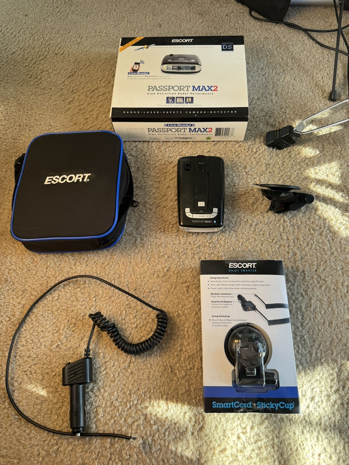 Escort Passport Max 2 Radar Detector 