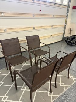 Outdoor Patio Chairs (Metal)