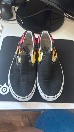 Vans Classic Slip-On Flame Sneakers