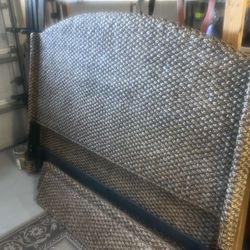 King Rattan Bed 