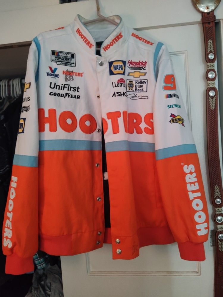 Hooters NASCAR Jacket New