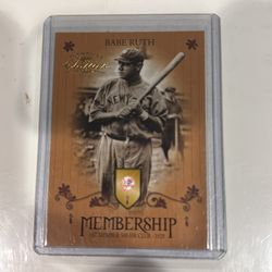 2003 DONRUSS CLASSICS MEMBERSHIP M1 BABE RUTH VIP MEMORBILIA