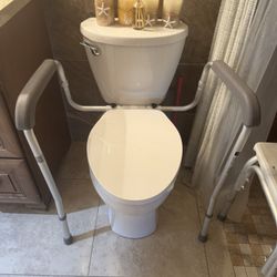 Bathroom toileted rails