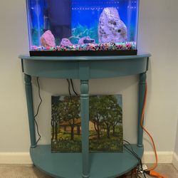 GloFish 🐠 Aquarium 🐠 Fish tank 10 Gal Ph Ready !!