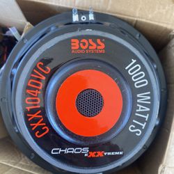 Boss Speakers/amp/box