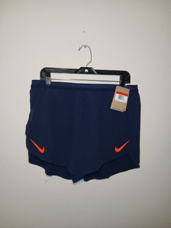 Nike AeroSwift Mens 4” ADV Lined Racing Shorts Obsidian FN3352-451 (Large)