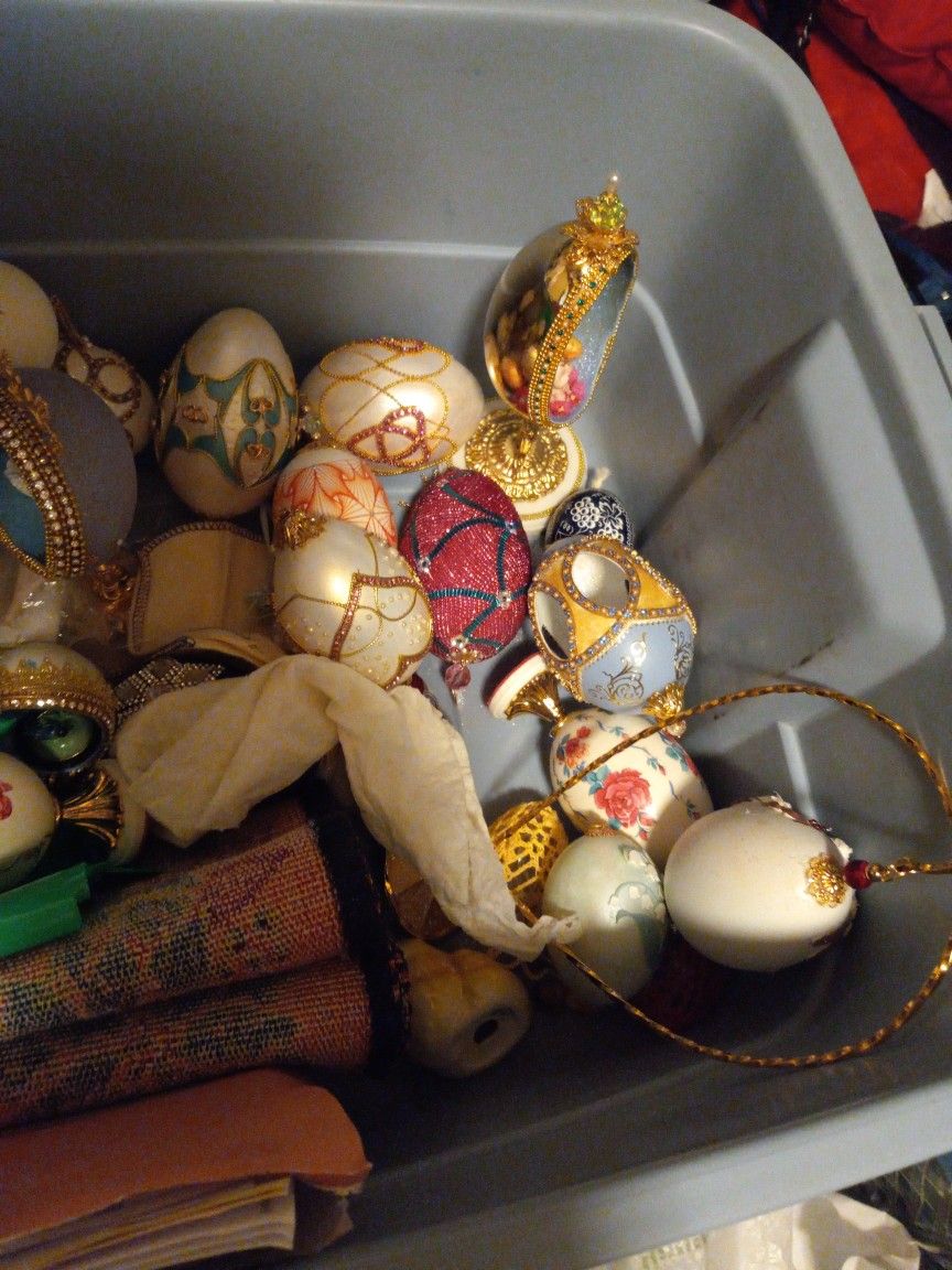 About 15 Faberge Eggs