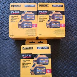 Dewalt Flexvolt 6.0ah Batteries