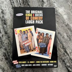 The Original Kings and Queens of Comedy Laugh Pack.  2 DVDs.