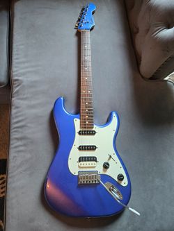 Squier Contemporary Stratocaster Ocean Blue Metallic Electric Guitar