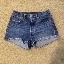 Women Levi 501 Shorts Size 31
