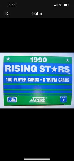 1990 Score Rising Stars Set