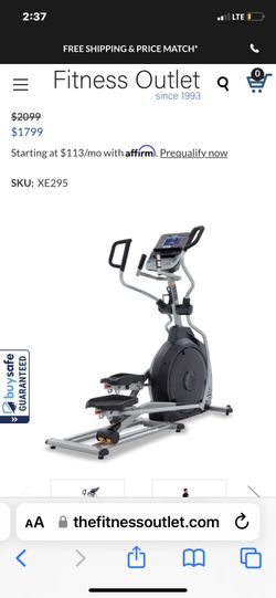 Spirit xe295 elliptical online reviews