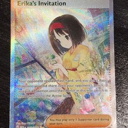 Pokemon 151 Erika’s Invitation SAR English Special Illustration Rare #203/165