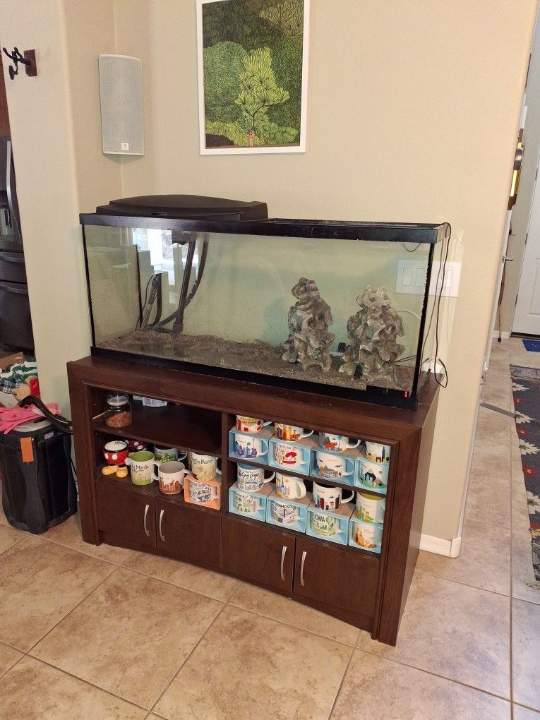 55 Gallon AQUARIUM (LEAKS)