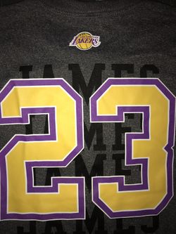 NBA Los Angeles Lakers Youth Lebron James #23 Shirt- Brand new!