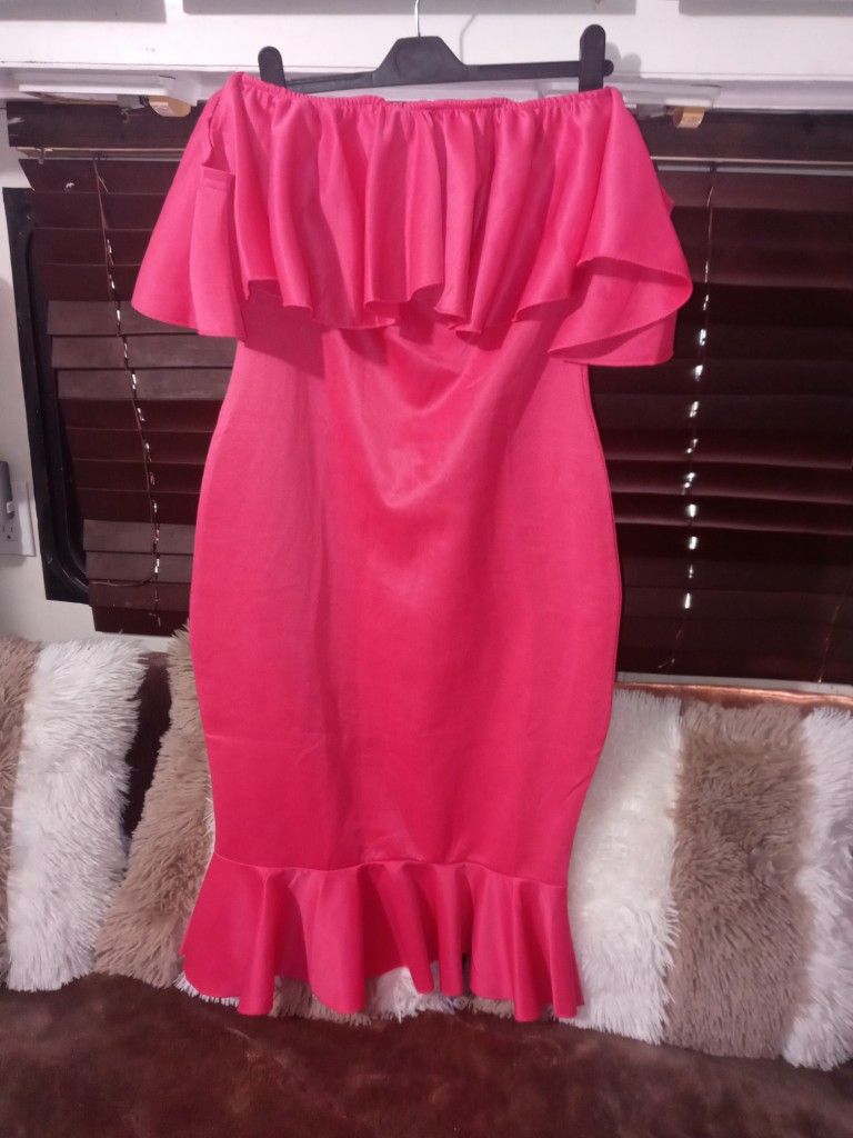 Size L Beautiful Pink Dress