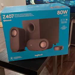 Logitech Z407  Bluetooth Speakers And subwoofer 