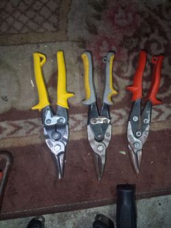 Set of 3 Aviation Tin Snips