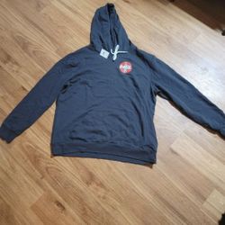 Coca Cola Men's black Draw String Hoodie With Pocket