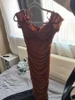 Burnt Orange Dress