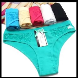 Women Sexy Lace Panties 12 Pack Soft Comfortable Brief Underwear Assorted Colors