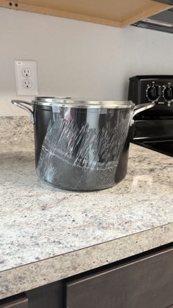 Ninja Foodi NeverStick 6 1/2-Quart Stock Pot w/Glass Lid