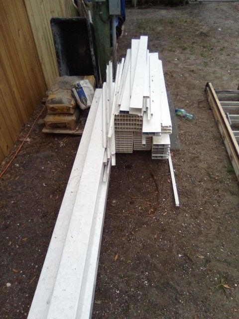 Brand New Vinyl Fence