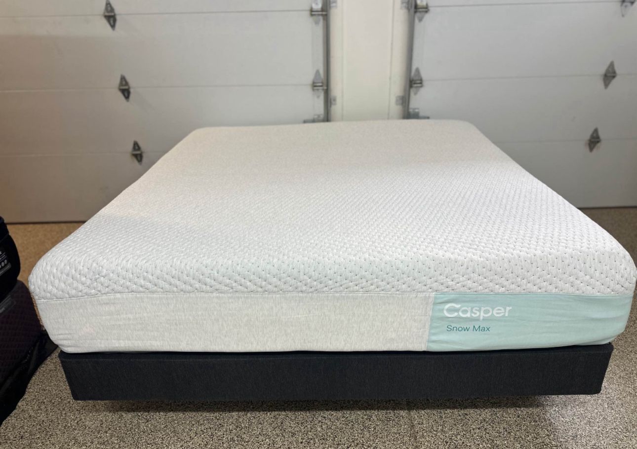 Casper Snow Max King Mattress – Cooling Hybrid Luxury