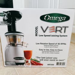 Omega VRT350 Vert Low Speed Juicer for Sale in Atlanta GA OfferUp