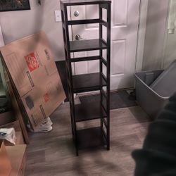 Standing display shelf