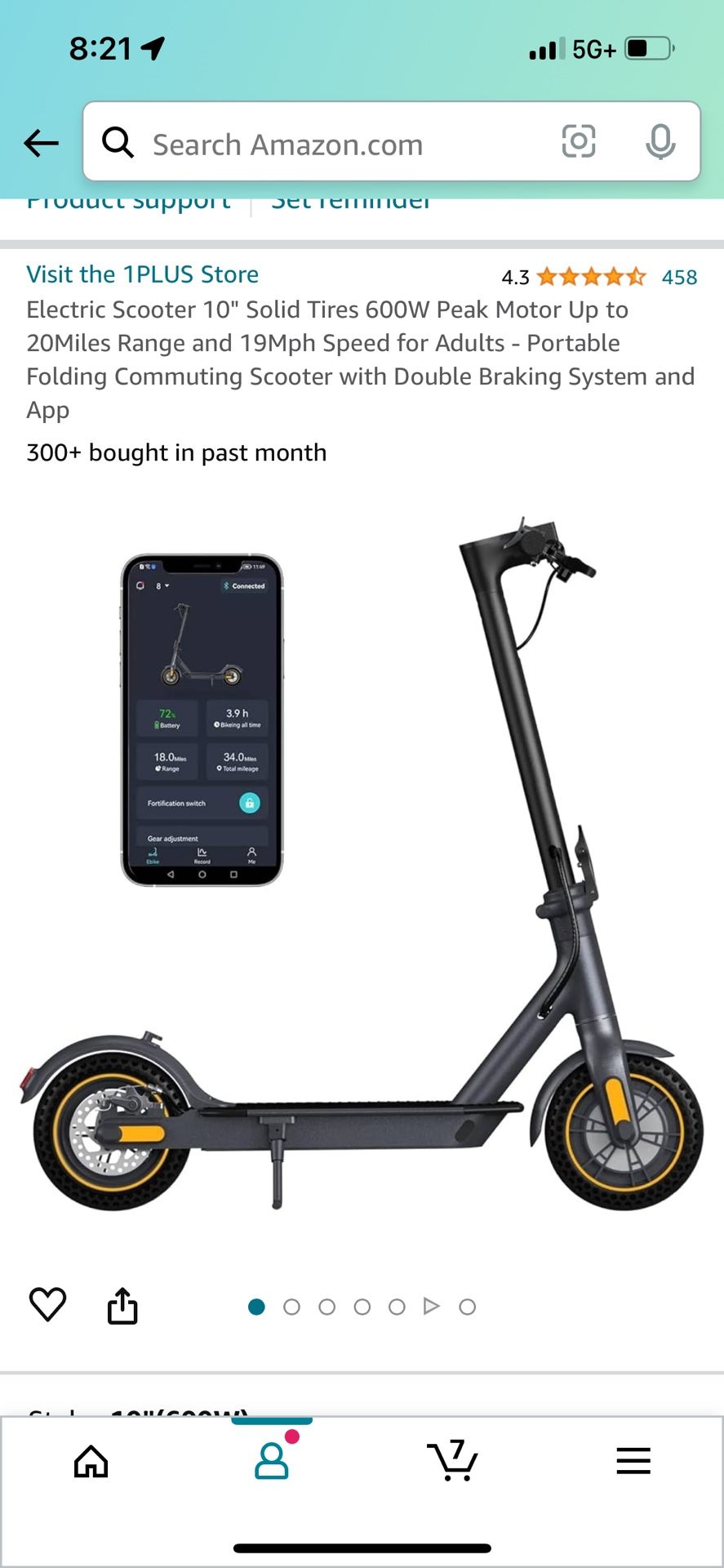 Gently Used Electric Scooter